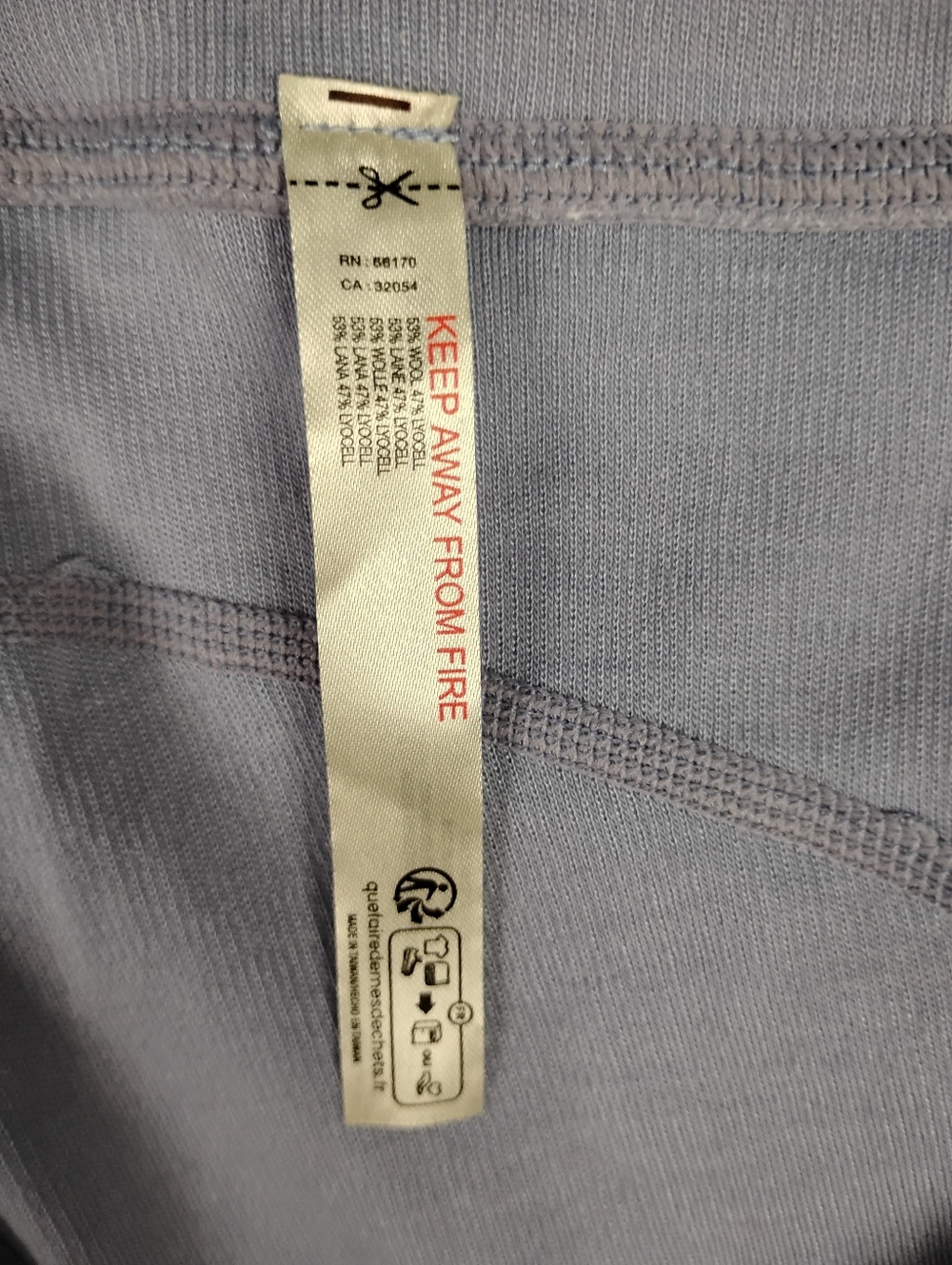 Free People Movement Leggings Wool Blend Moonlight Base Layer New Size Large - Picture 6 of 7